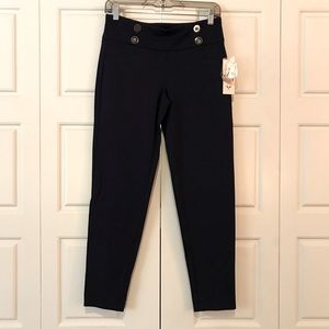 Nanette Lepore Navy Dressy Legging Pant